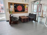 Die fertige Sitzgruppe