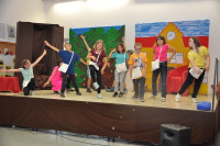 Aufführung des Musicals "Die kleinen Leute von Swabedo"